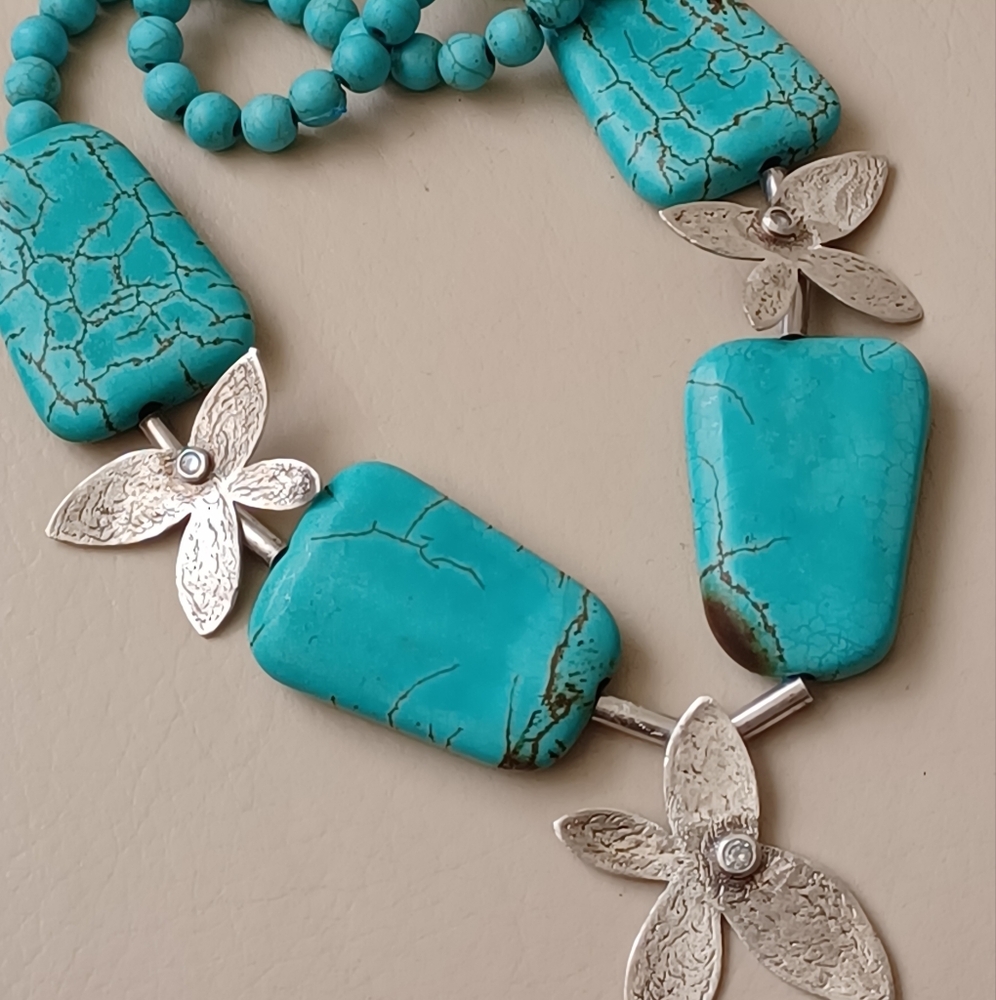 Turquiose Sterling Silver925 Necklace